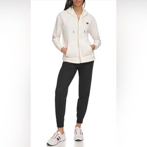 Tommy Hilfiger off white/ivory hoodie for women Size XS